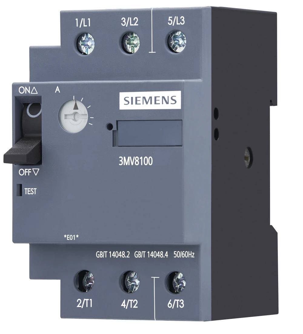 Siemens 3MV8100-0NK00 Motor Koruma Şalteri 5 ~ 8 A — temsili aile görseli