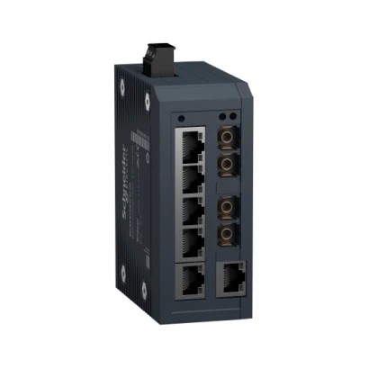Schneider Electric MCSESU083F2CU0 Modicon Unmanaged Switch - 6TX/2FX-mm — üretici katalog görseli