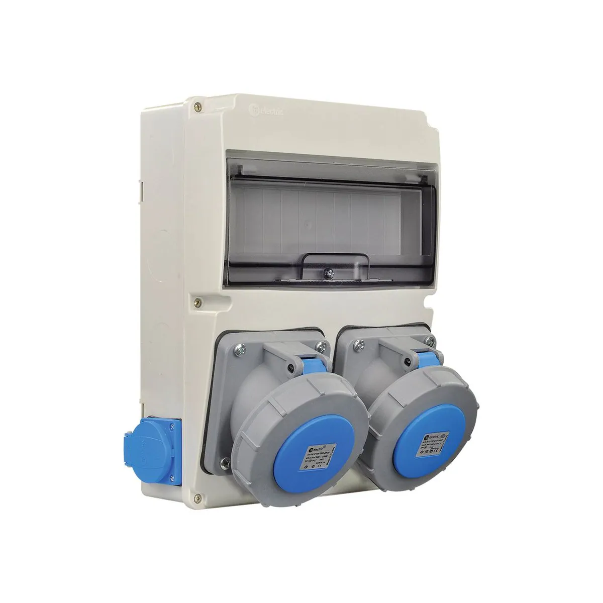 TP Elektrik 3320-002-2929 220x300 Socket-Equipped Combination Box, with 3x63A and 1x16A Sockets