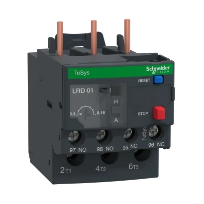 Schneider Electric LRD01 TeSys LRD Thermal Overload Relay 0.1-0.16A Class 10A
