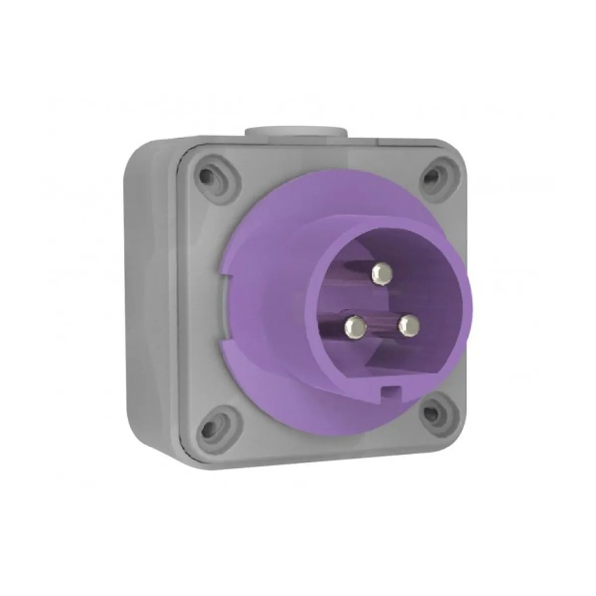 Bemis BC1-1103-2210 CEE Wall-Mounted Plug 16 A 3P IP44
