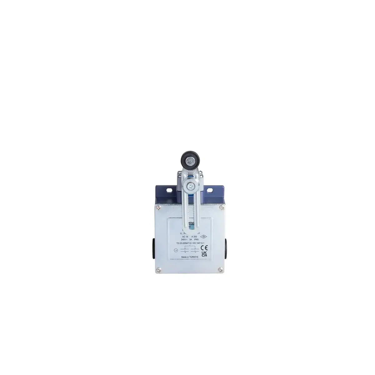 Emas L54 Metal Housing 18 mm Plastic Adjustable Arm Roller Snap-Action 2* (1NC+1NO ) Limit Switch L54K16MEP122