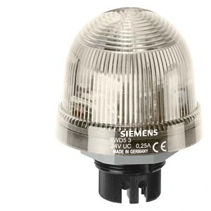 Siemens 8WD5300-1AE Sinyal Kolonu Donanımı Kalıcı Işıklı, Şeffaf