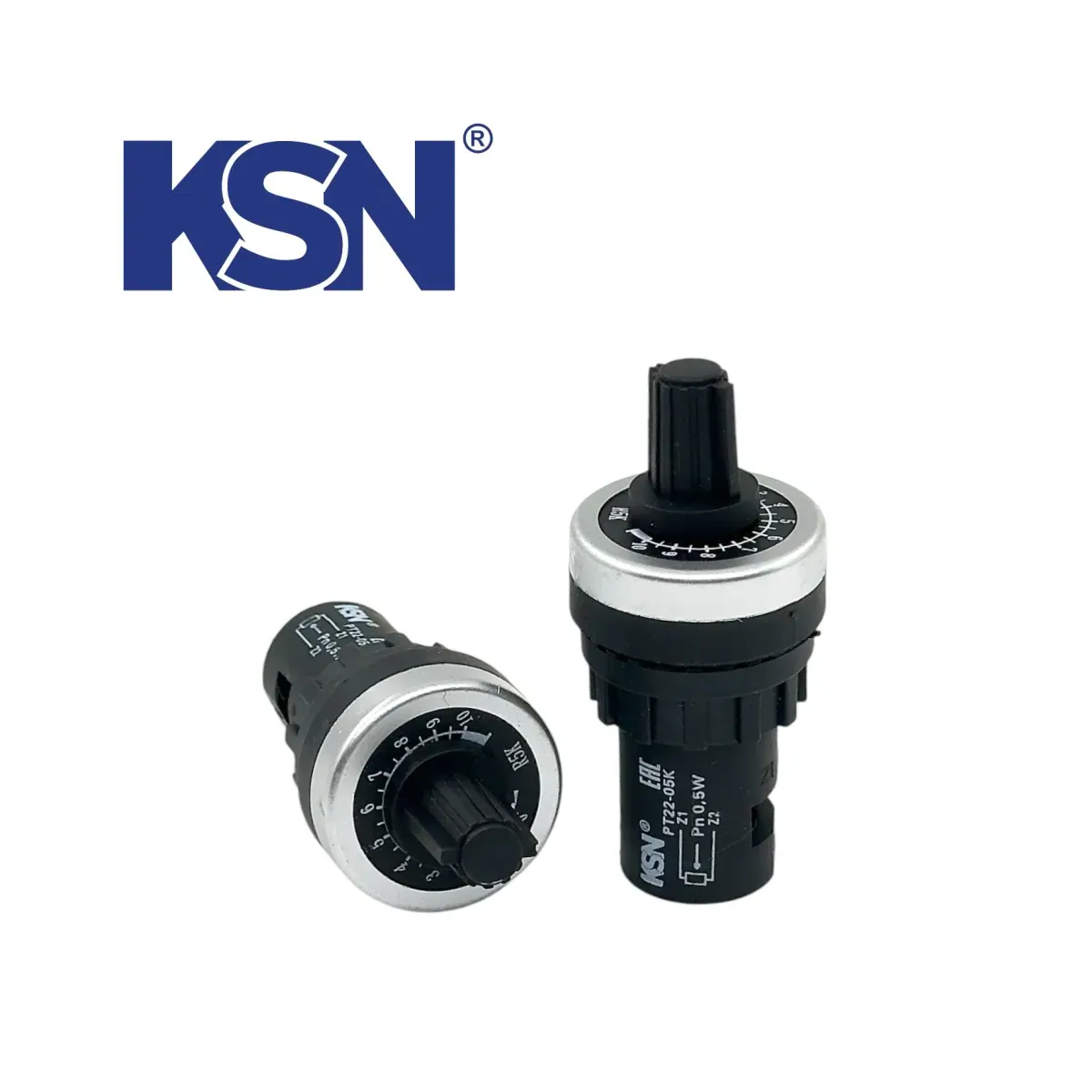 5KΩ Tek Tur 220V Potansiyometre 22mm