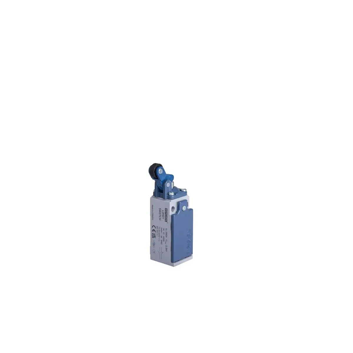 Emas L51 Metal Housing 14 mm Plastic Roller Lever Snap-Action 1NO+1NC Limit Switch L51K13MIP411