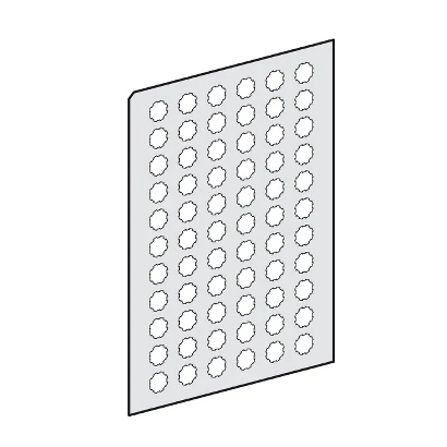 Schneider Electric ZBY1101 LEGEND PLATES SHEET