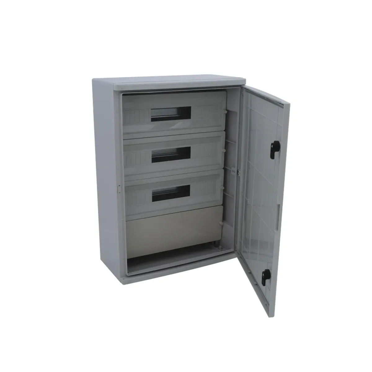 Çetinkaya 50x70x24.5 Cam Switch ABS Enclosure with Opaque Cover 3x22+1 ÇP 5156
