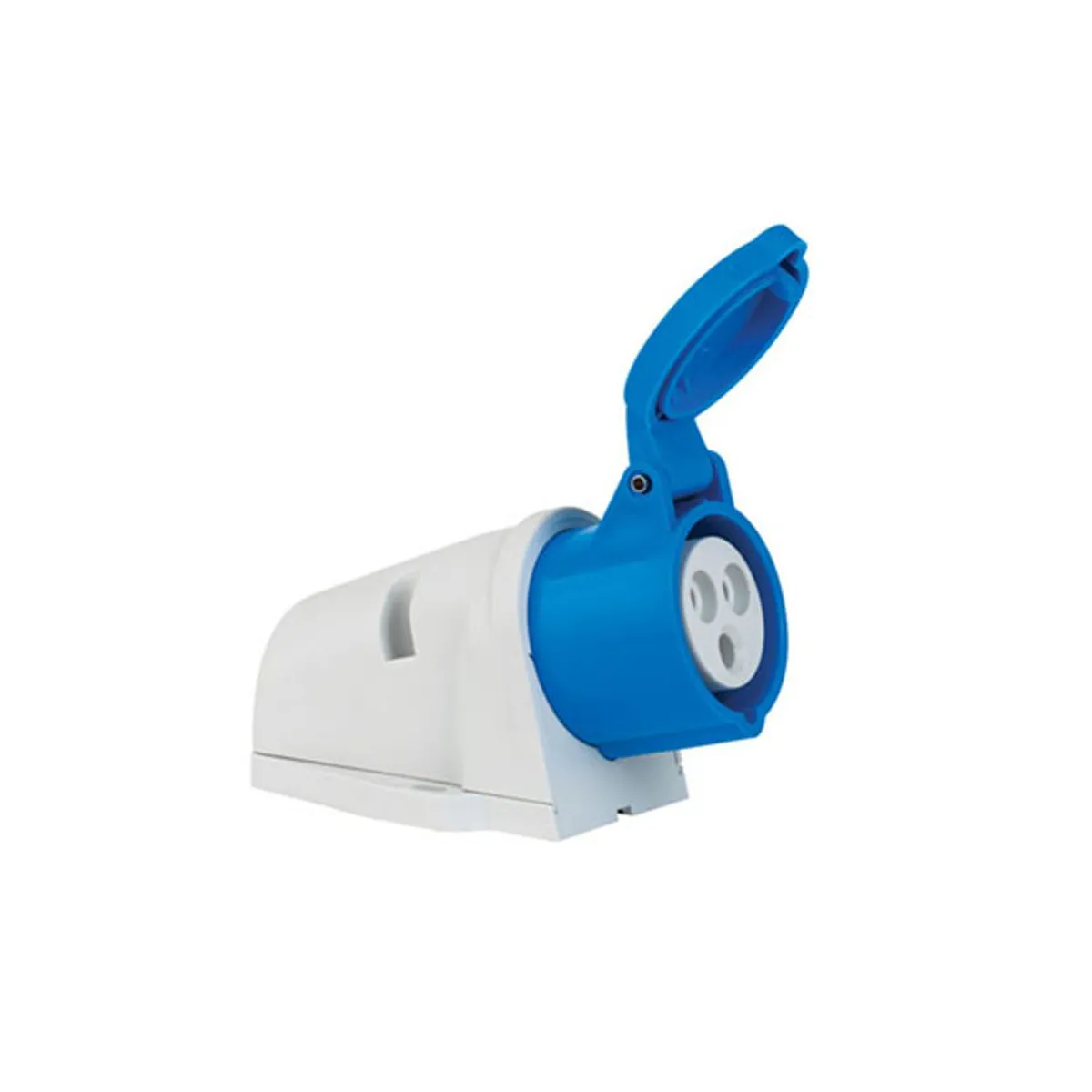 Bals T11895 3x16A Wall Socket Angled Housing IP44