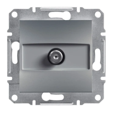 Schneider Electric EPH3700162 Asfora SAT Priz SONLU 1dB Çelik