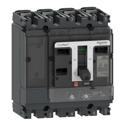 Schneider Electric C10S4TM025D NSX DC 100S 4P 100kA TM25D