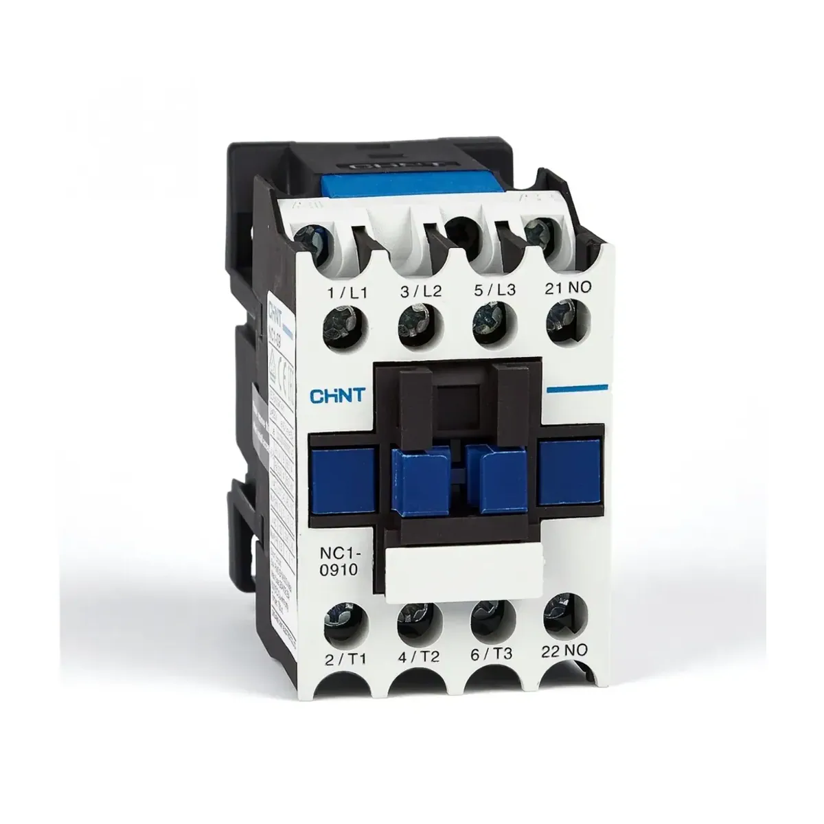 Chint NC1 Series 3 Pole 9A 110V AC 1NO Auxiliary Contact Contactor NC1-0910 110V 50/60Hz