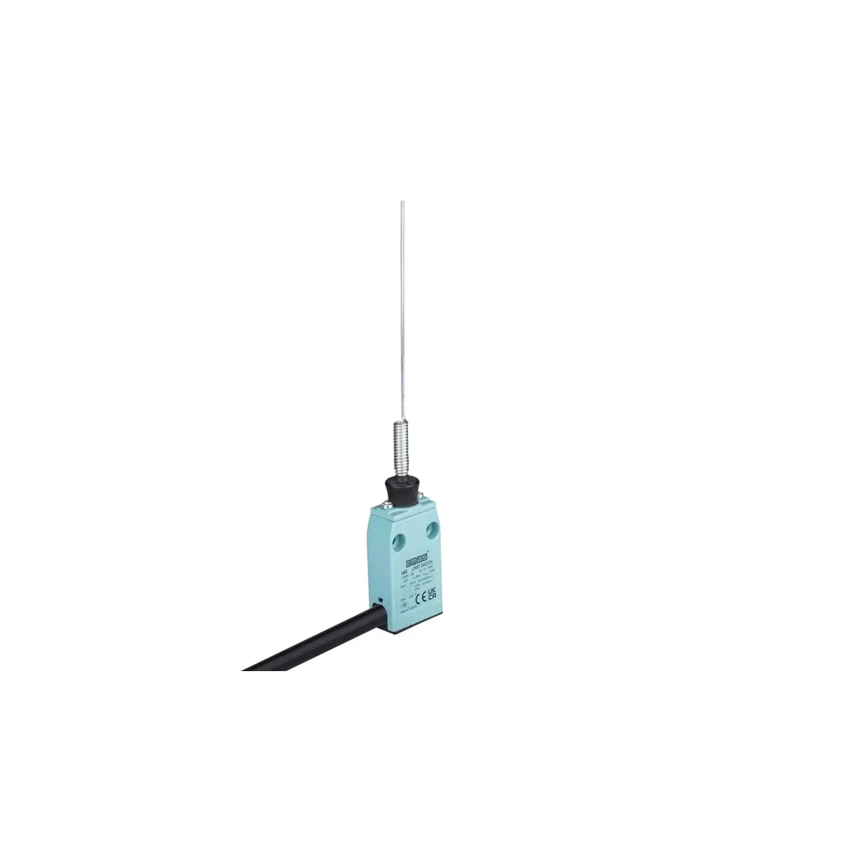 Emas L61 Metal Housing 2 mm Pointed Metal End Metal Spring Lever Snap-Action 1NO+1NC Limit Switch L61K13SOM101