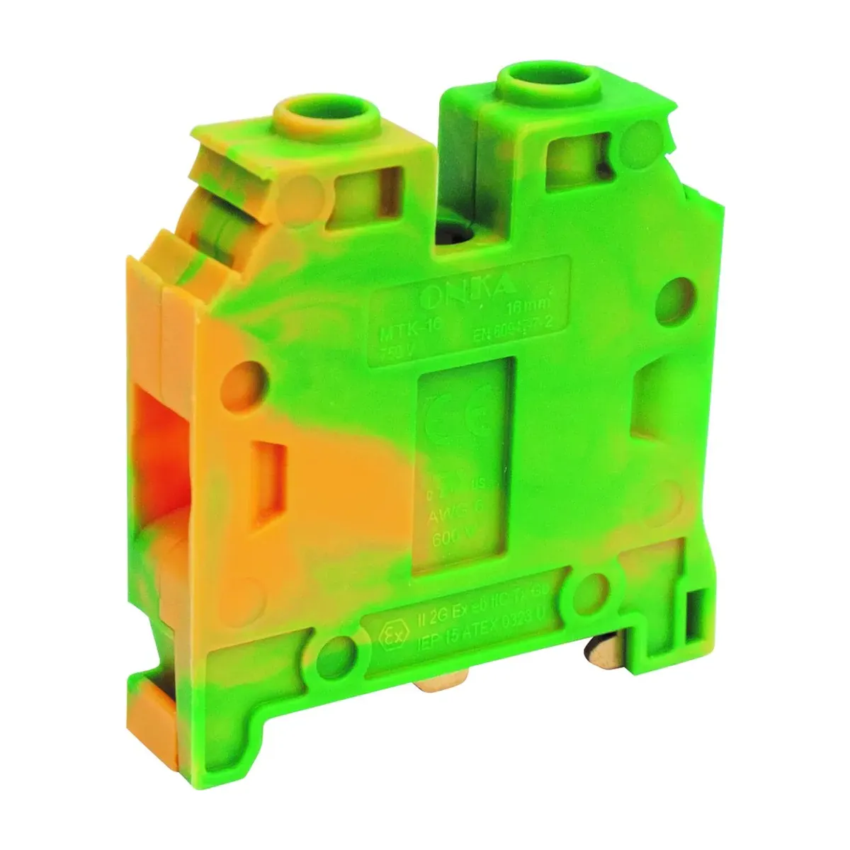 Onka MTK 16mm2 Topraklama Klemensi Sarı-Yeşil