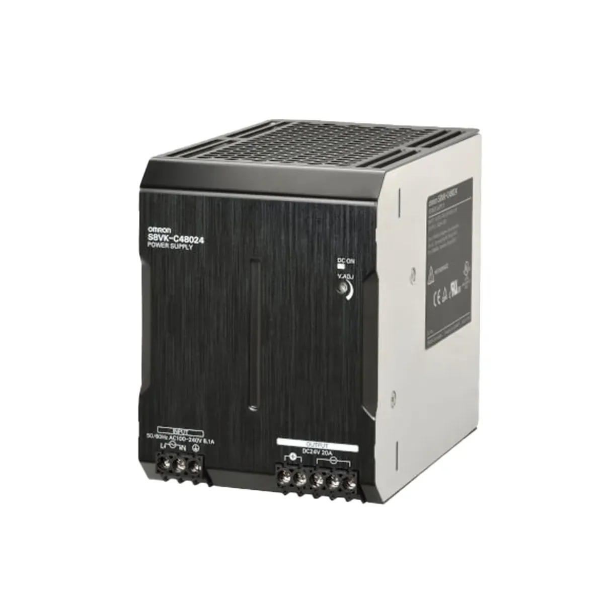 Omron S8VK-C48024 20A 480W 24V DC Ray Tipi Güç Kaynağı
