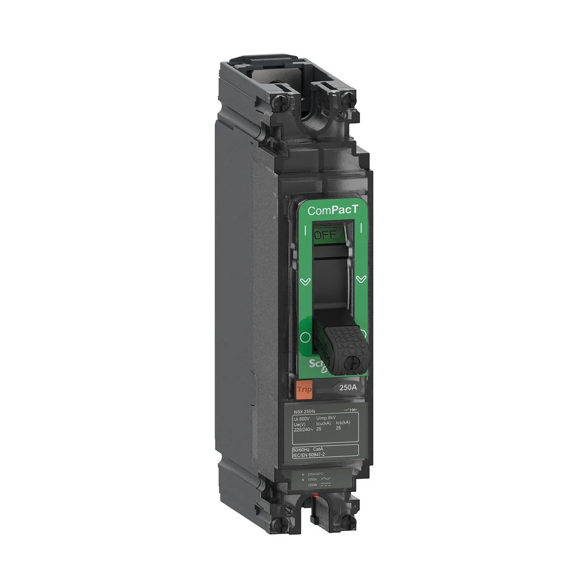 Schneider Electric C10F1TM100 DC Devre Kesici NSX100F 100A 1P 36KA AC/DC — temsili üretici aile görseli