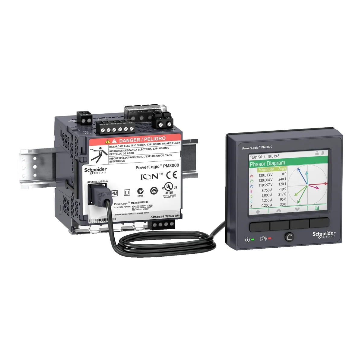 Schneider Electric METSECAB10 PM8000/ION7400 ekran kablosu, 10m — üretici ürün görseli