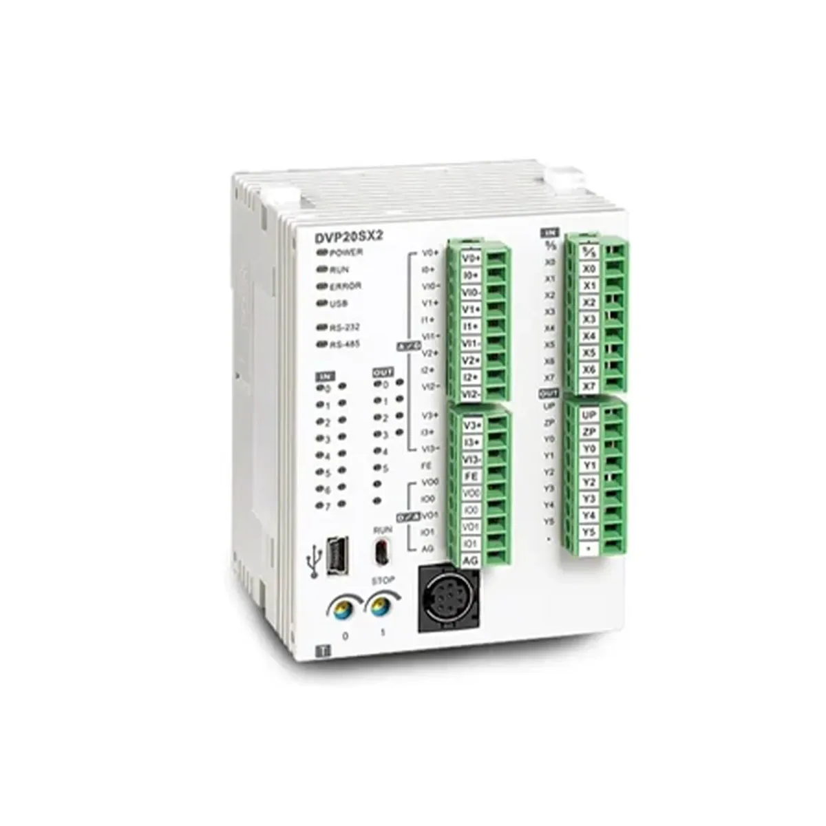 Delta DVP28SV311R SV3 Series Left-Expandable, High-Speed Input/Output 4k Step Program Capacity, New Generation CPU 16 12 Relay