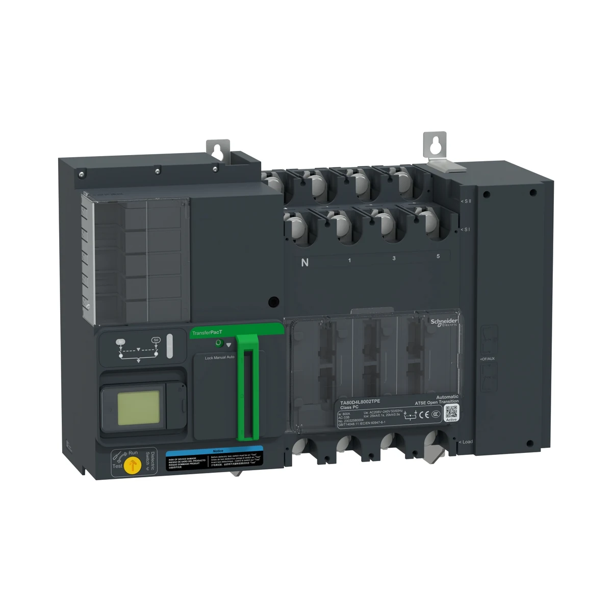 Schneider Electric TA80D4L8002TPE TA80 800A 4P LCD 230V — üretici ürün görseli