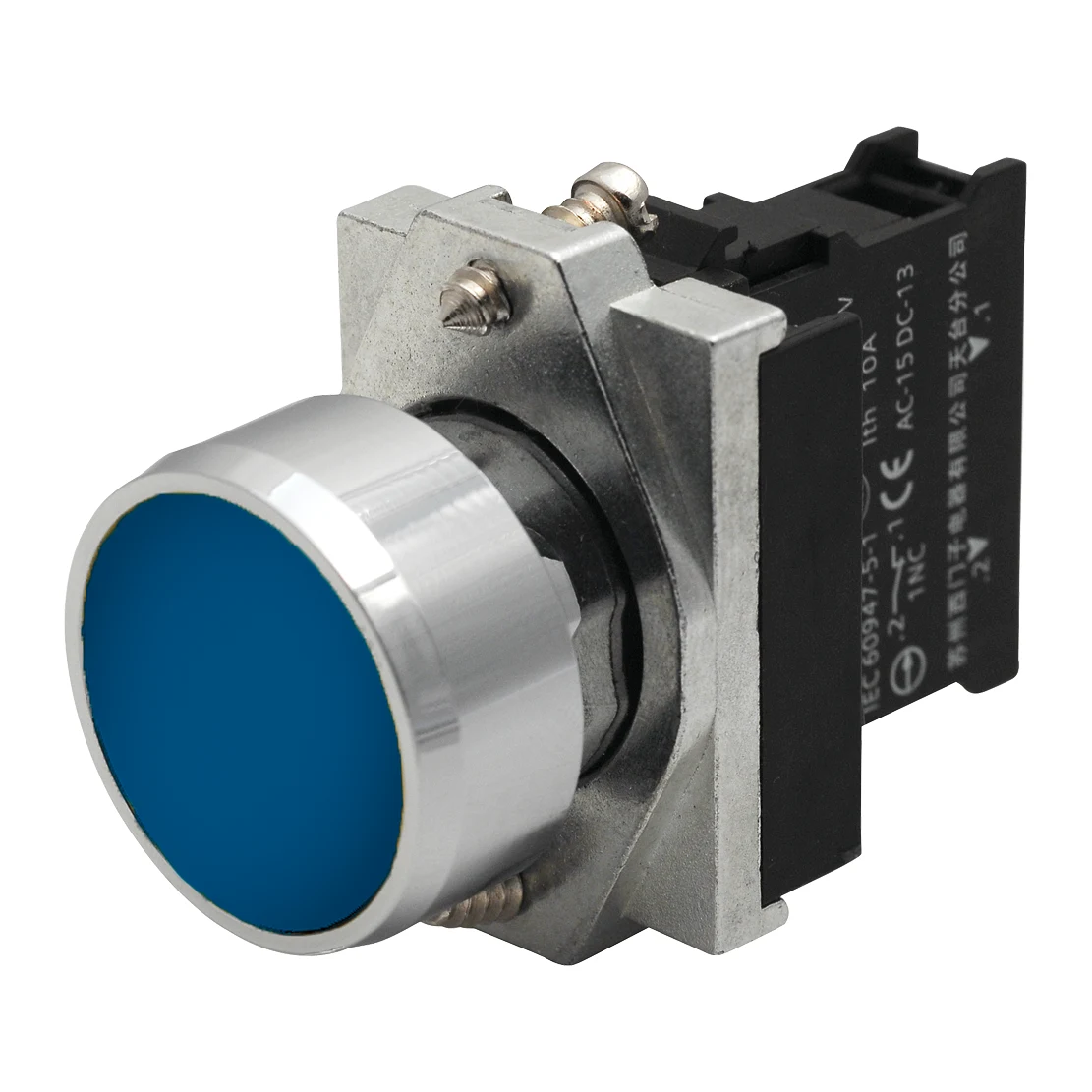 Siemens 3SB6160-0AB50-1BA0 Control Push Button Blue 1NO