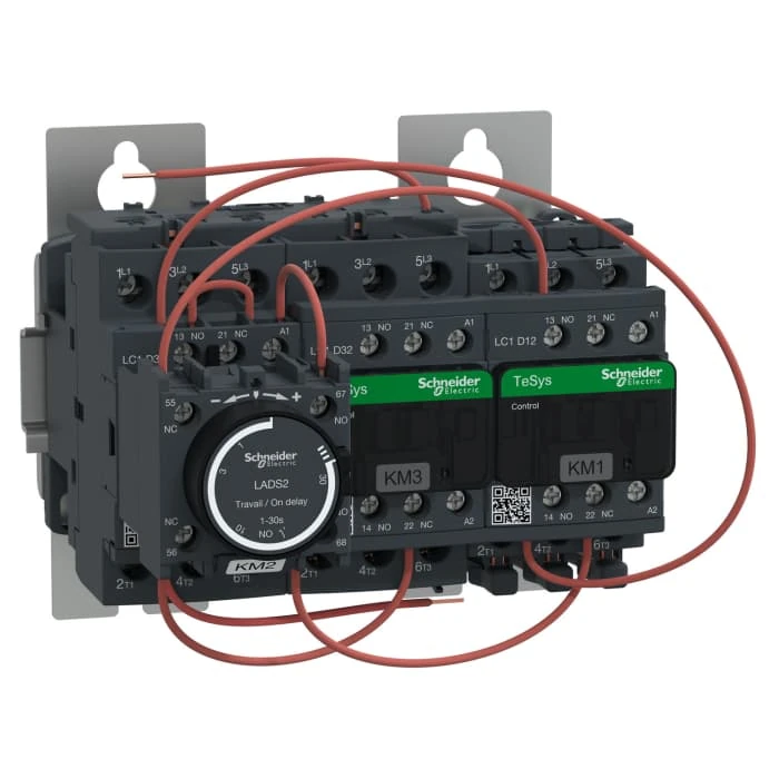 Schneider Electric LC3D32AB7 TeSys Deca Star-Delta Starter 3x3P 25kW 24VAC