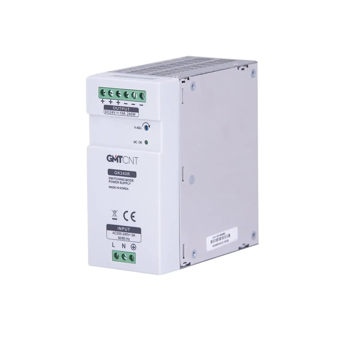 GMT GK240R DIN Rail Power Supply