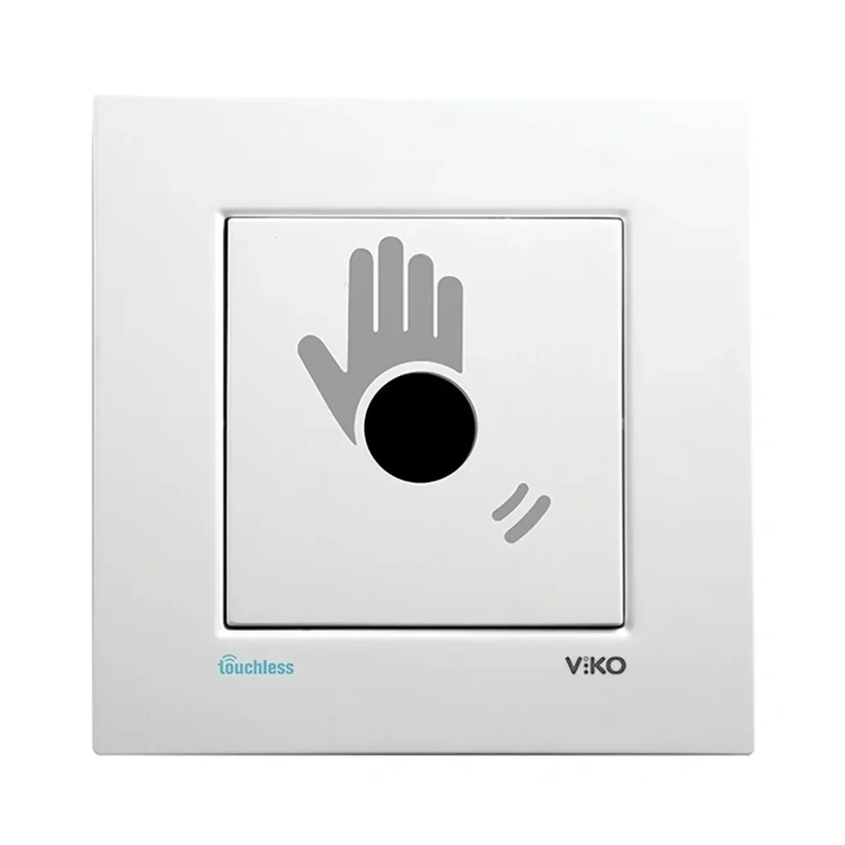 Viko Karre White 1-Gang Frame Touchless