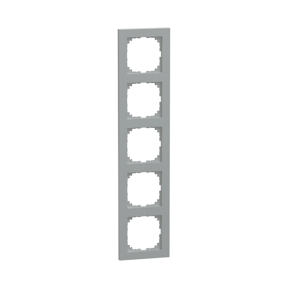 Schneider Electric MEG4050-3660 Merten System M, M-Pure Beşli Çerçeve, Alüminyum — üretici ürün görseli