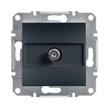 Schneider Electric EPH3700171 Asfora Satellite Socket Terminating 1dB Anthracite