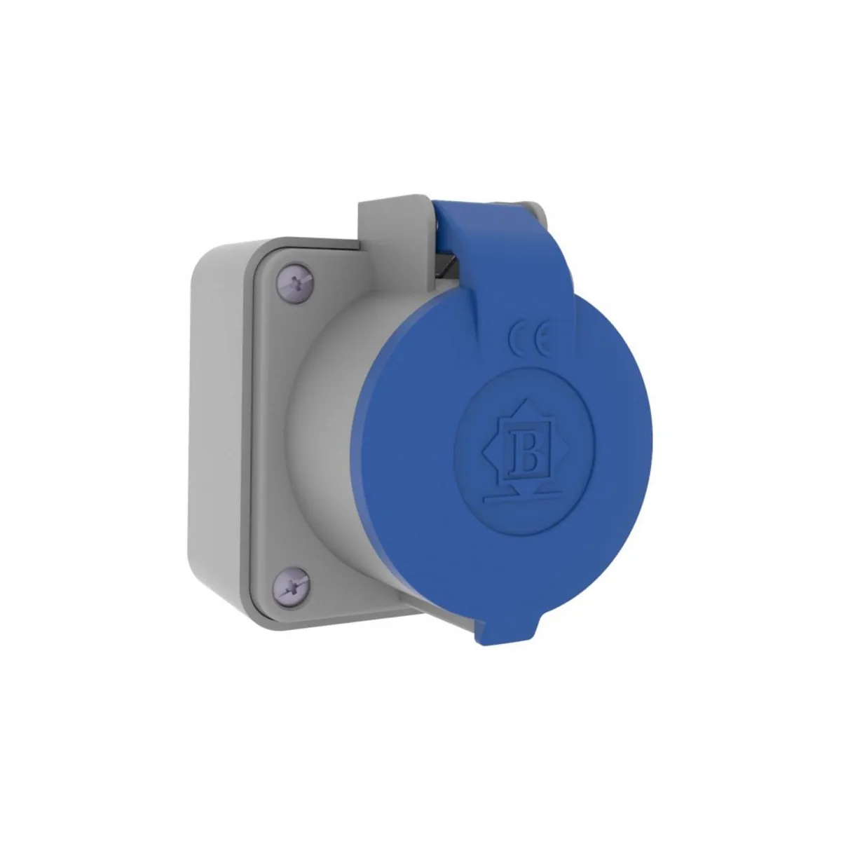 Bemis BP1-1402-2510 Plastic Wall Socket 16 A 2P+E IP44