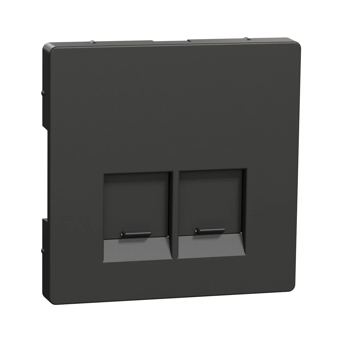 Schneider Electric MEG4522-6034 Merten System-D, İkili RJ45 Tuş Kapağı, Antrasit — temsili aile görseli