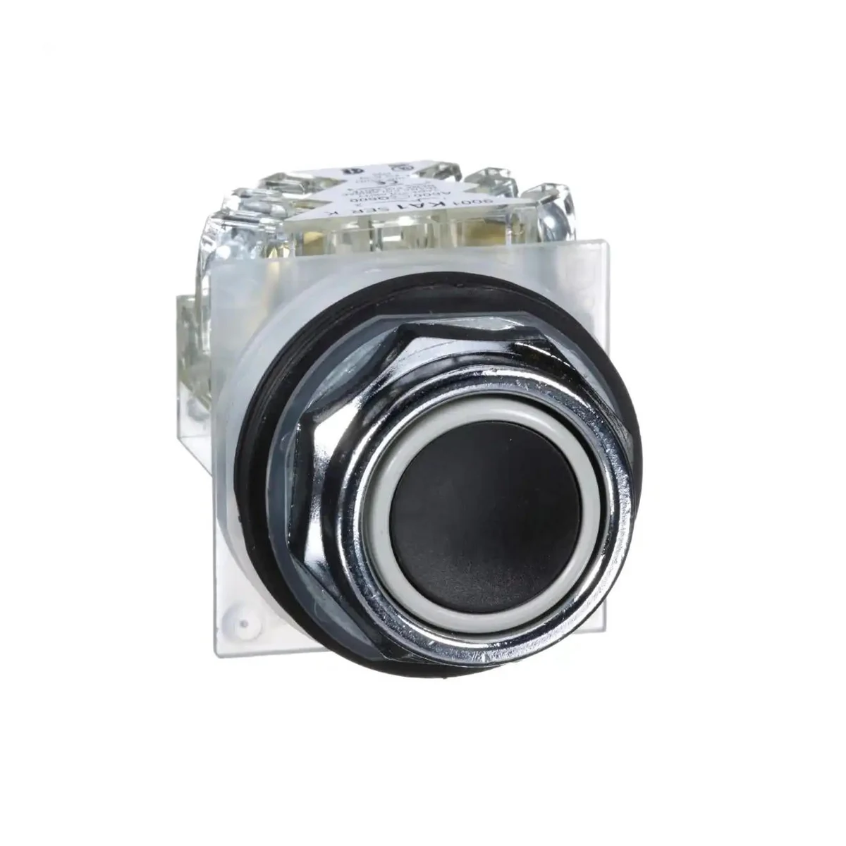 Schneider Electric 9001KR1BH13 PUSH BUTTON - FLUSH BLACK