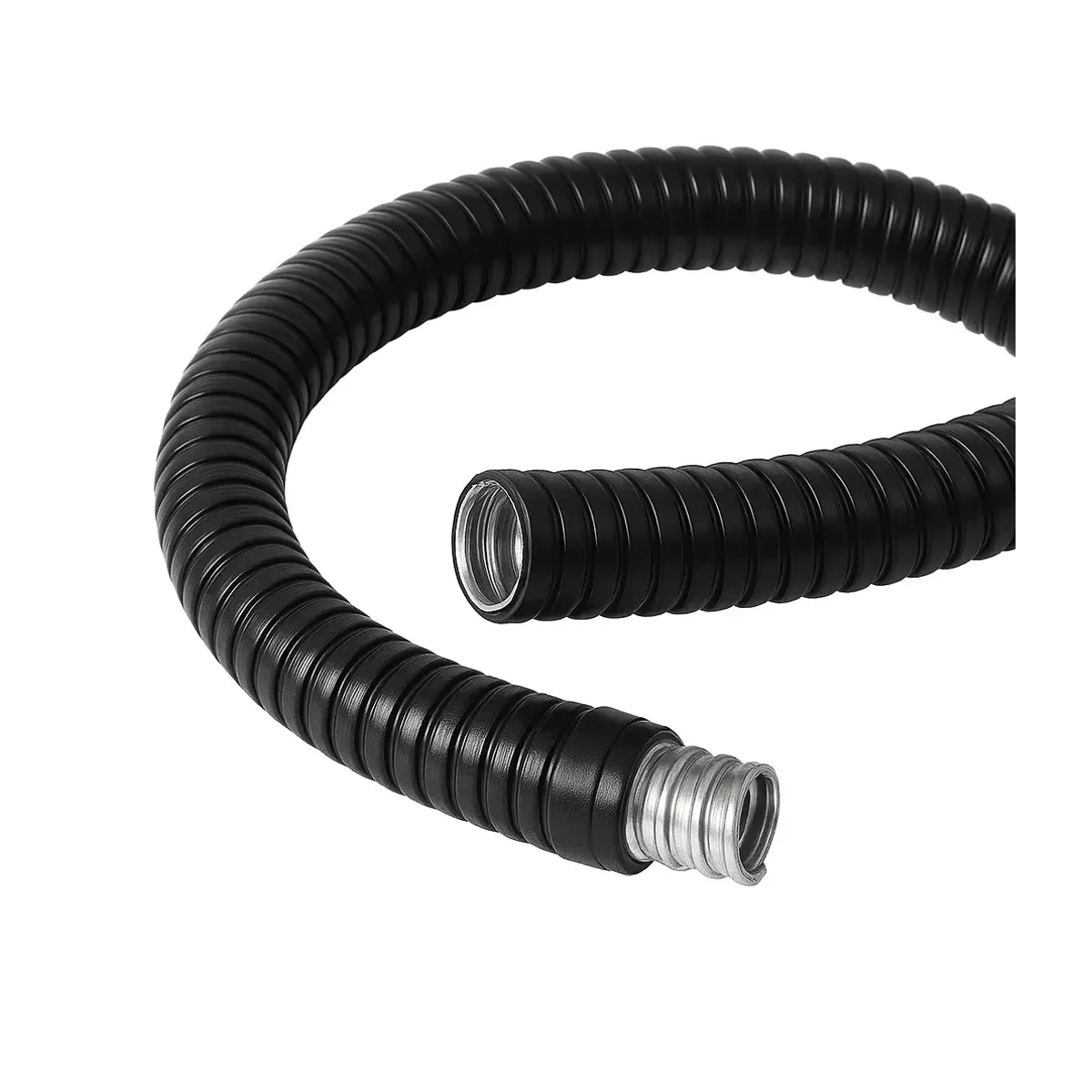 Ortaç OPCS 7 PVC-Coated Galvanized Spiral Conduit - 50 m