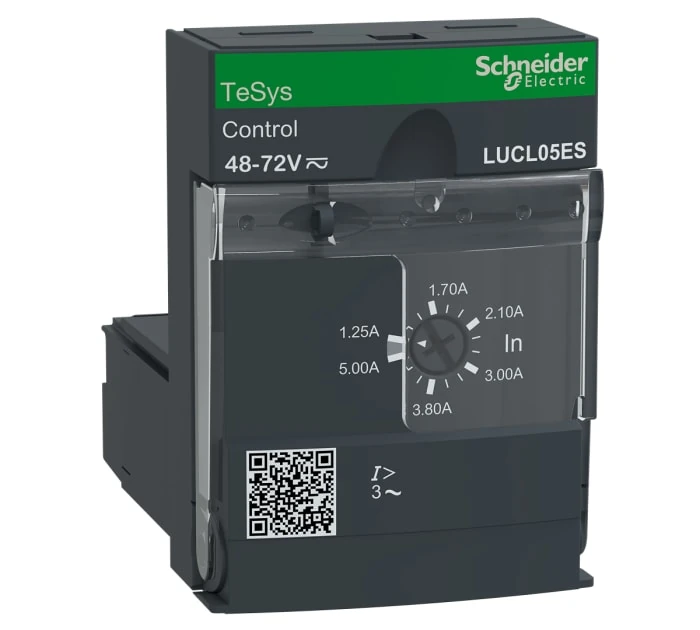 Schneider Electric LUCL05ES TeSys U Standard Control 3P 1.25-5A 48-72VAC/DC