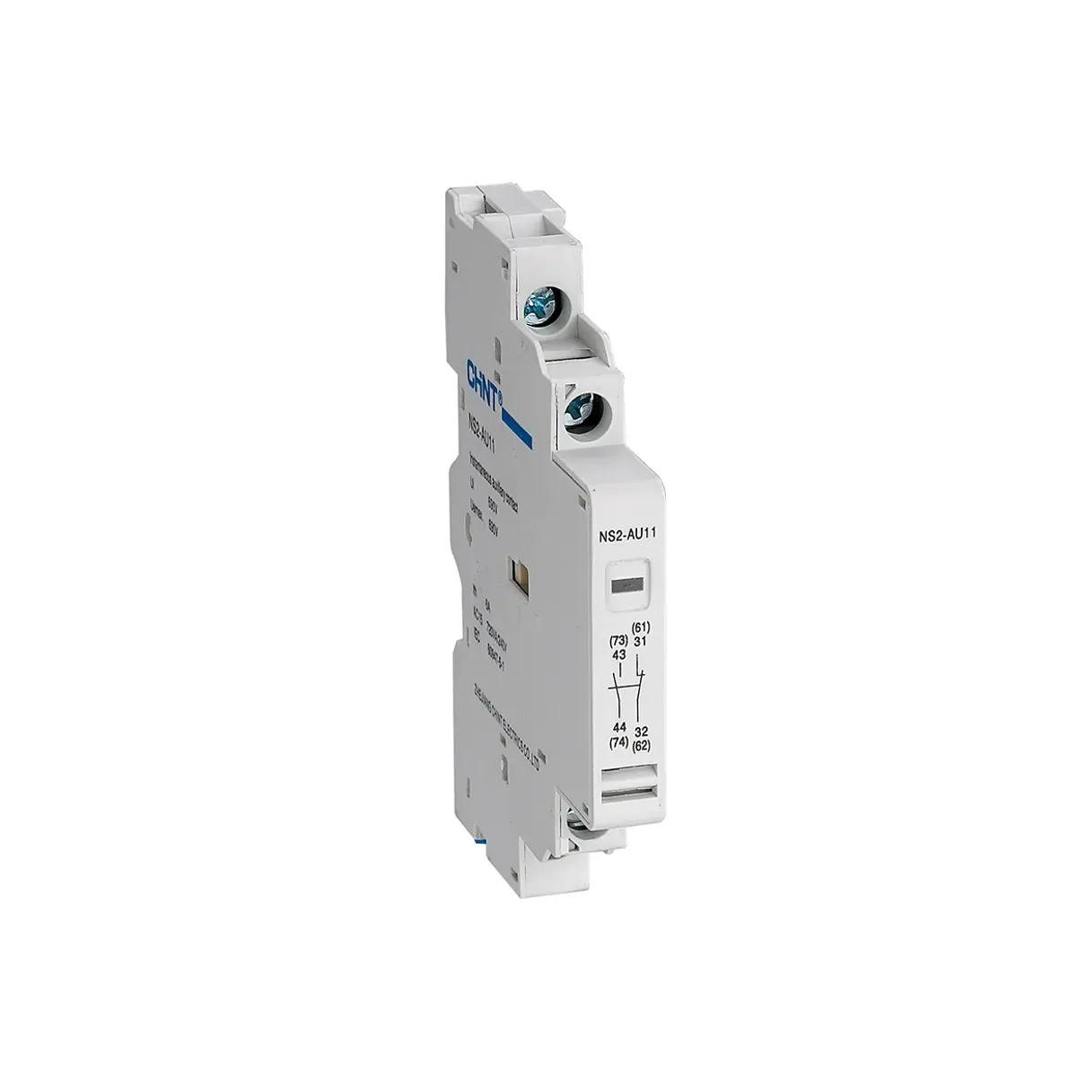 Chint NS2X Series NS2-80B-AU11 1NO+1NC 6A Right / Left Mounted Auxiliary Contact (for NS2-80B)