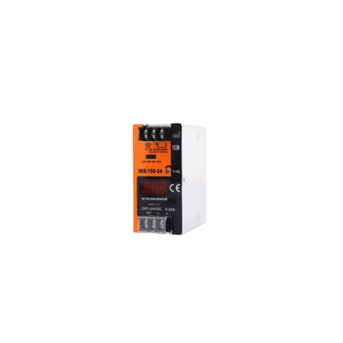 Isıso IMR-150-24 Power Supply, 150 W, 24 V DC, 6.25 A