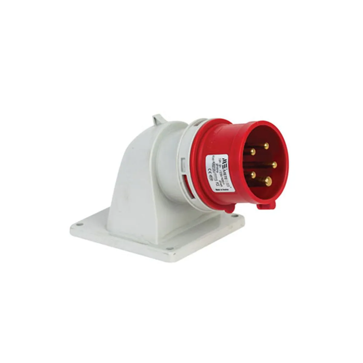 PCE 406210 5x16A Machine Plug Angled IP44