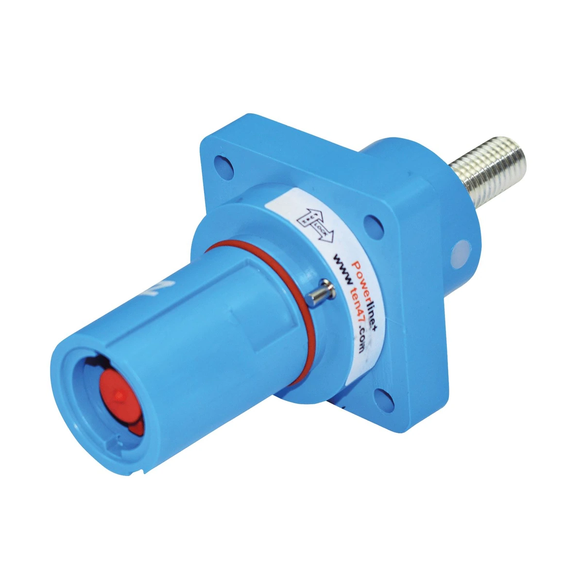 TP Elektrik 52-SPD N BL T8 1x750A Makine Fişi (300 mm2), IP 67, Mavi