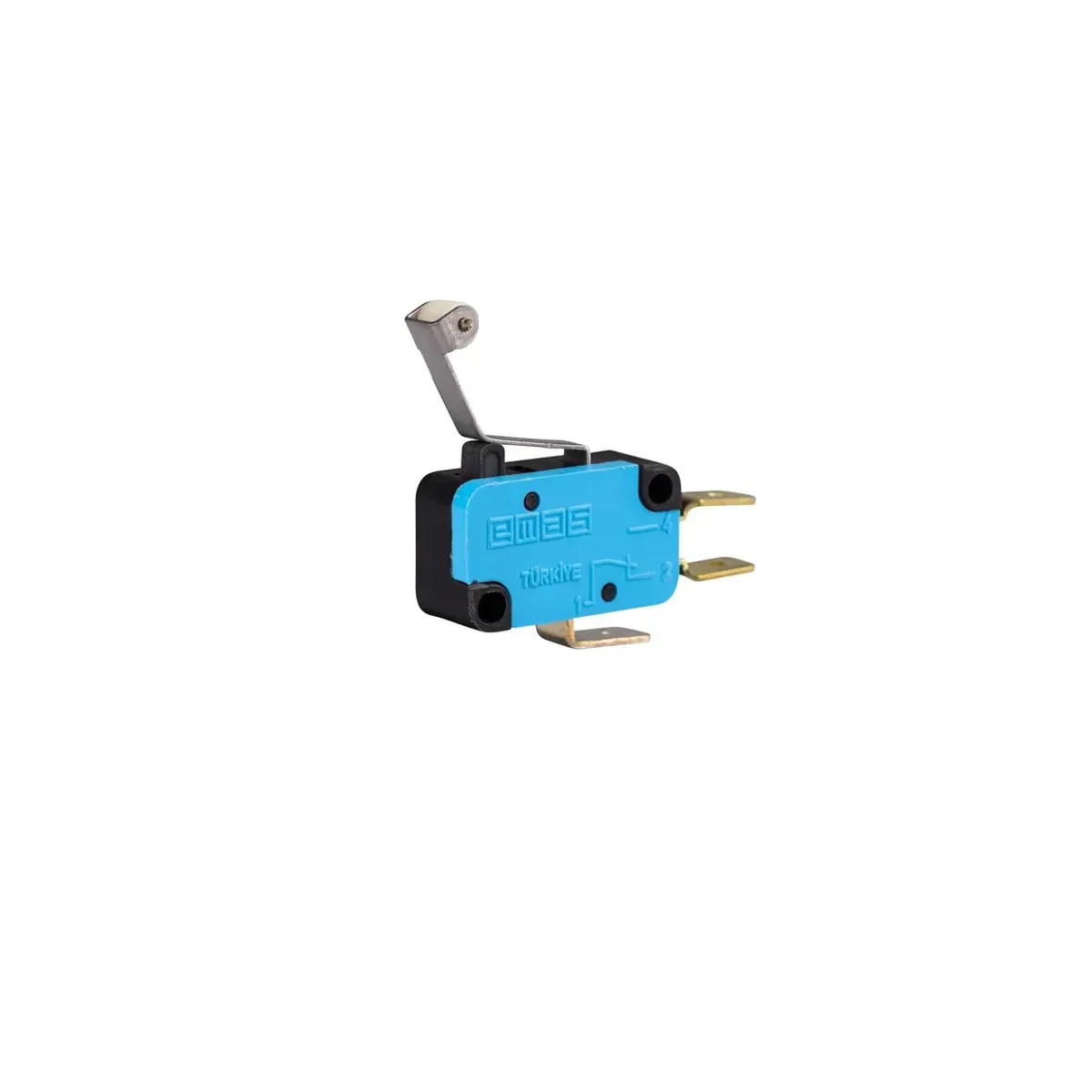 Emas Plastic Angled Roller Lever 1CO MK1 Series Micro Switch MK1MIP3
