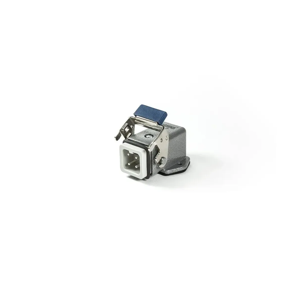 Emas Metal 4 Kontak Eğik Tip Fiş 10A Alttan Girişli 1 Metal Mandallı Çok Kontaklı EBM04FE46