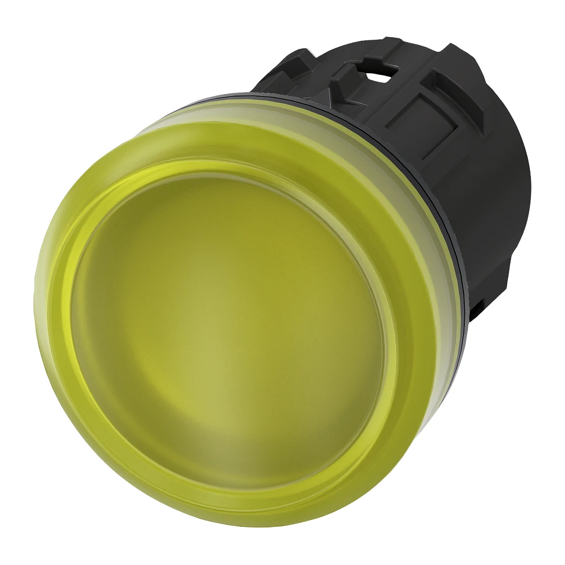Siemens 3SU1001-6AA30-0AA0 Pilot Light Yellow