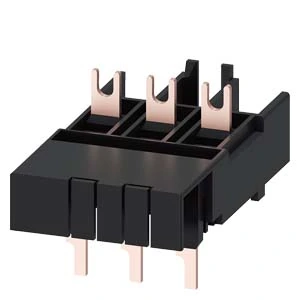 Siemens 3RA2921-1BA00 Motor Koruma Şalteri Aksesuarı S0 Kontaktör-S00/S0 Güç şalteri ara bağlantı parçası, DC kullanım