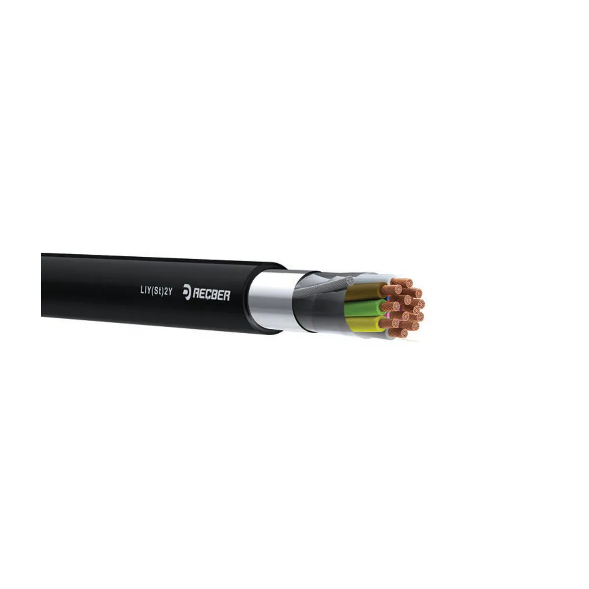Reçber LIY(St)2Y 8x2,5 mm2 Kablo — üreticinin temsili aile görseli; varyant özellikleri ürünün teknik kaydına göre değerlendirilmelidir.