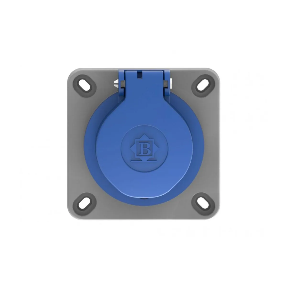 Bemis BP1-1402-2413 Plastic Machine Socket (Small Cover) 16 A 2P+E IP44