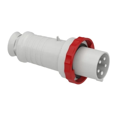 Schneider Electric 81383 5x63A, Three-Phase, 3P+N+T, IP67, SCREW Straight Plug