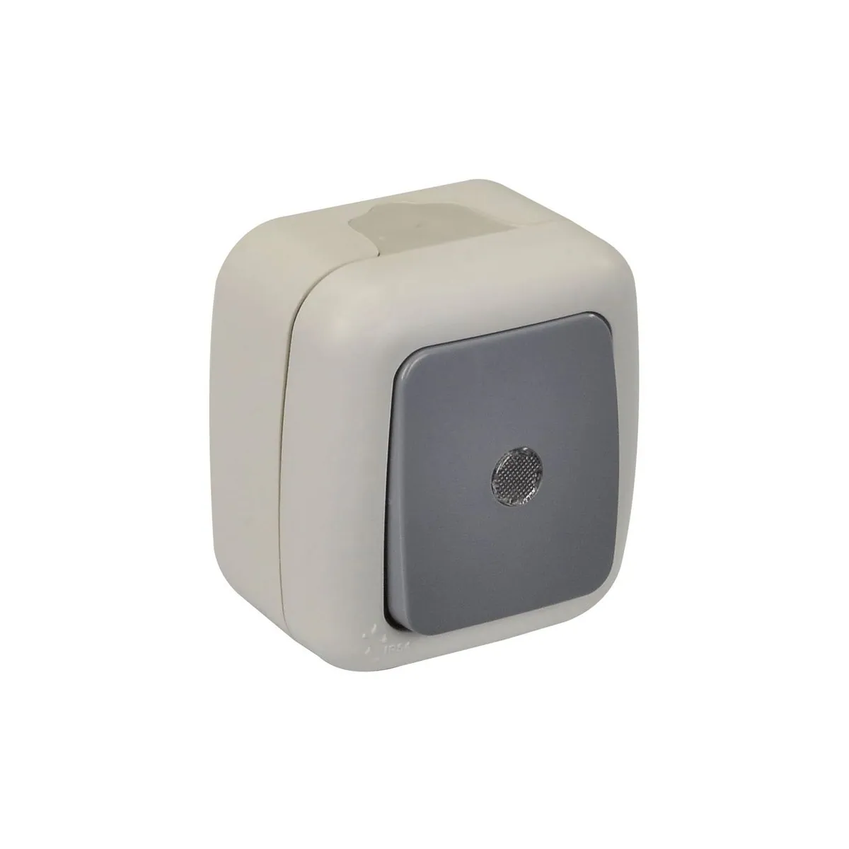 TP Elektrik 3201-008-0601 Damp Location Illuminated Switch, IP 54