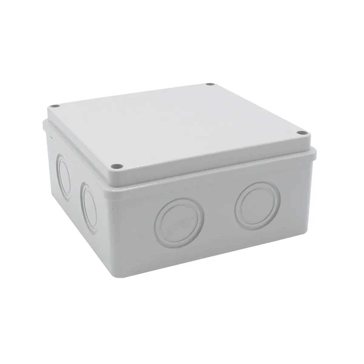 Çetinkaya 190x145x80 Surface-Mounted Knockout Opaque ABS Junction Box ÇP 1252