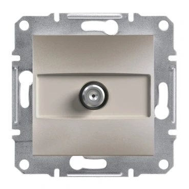 Schneider Electric EPH3700169 Asfora Satellite Socket Terminating 1dB Bronze