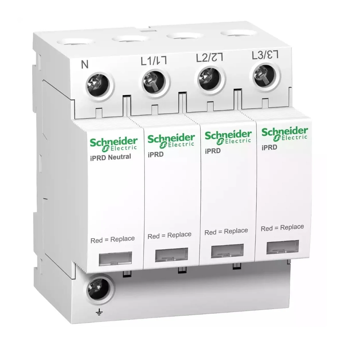 Schneider Electric A9L08601 Kartuşlu tip AG parafudrlar Tip 3 iPRD8r 3P+N — üretici temsili ürün görseli