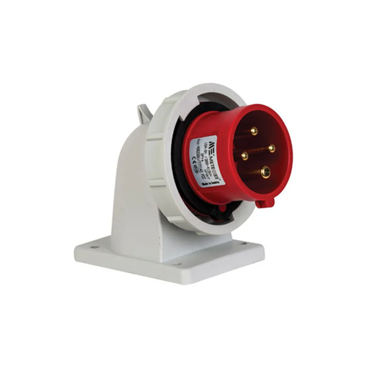 PCE 406208V 4x16A Makine Fiş Eğik IP67 Vidalı