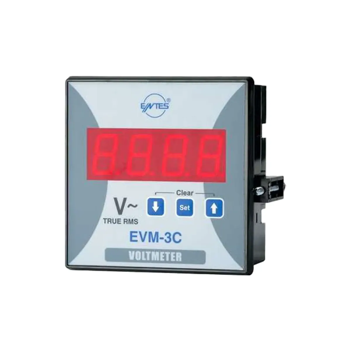 Entes EVM-3C-96 Single-Phase Digital Voltmeter, 110-230VAC, 96x96